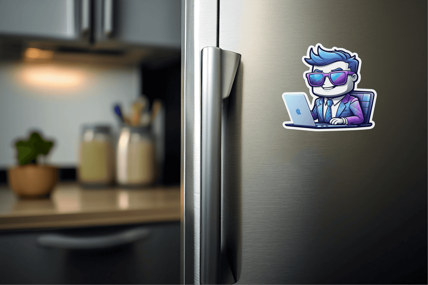 Byte Boss: Tech Motivator Sticker