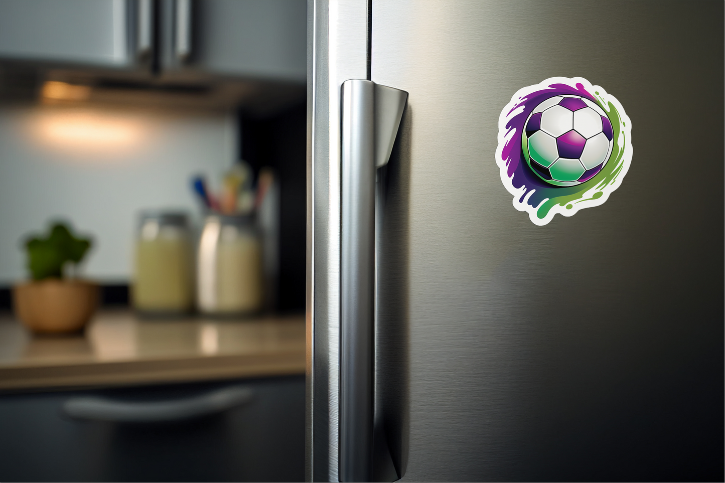 Modern Soccer Hype Vinyl Sticker