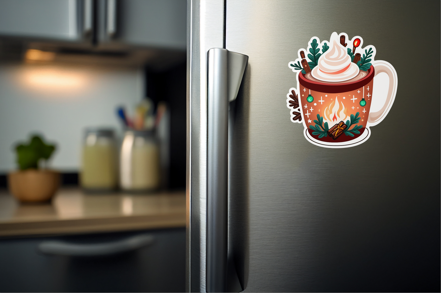 Festive Cozy Holidays Sticker