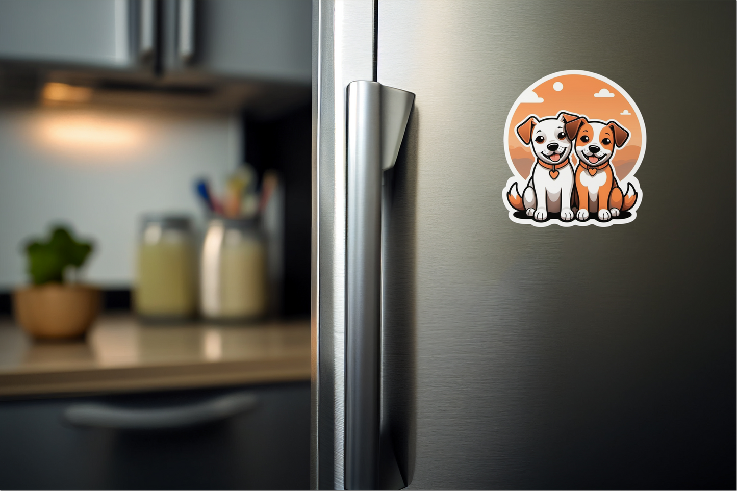 Friends for Life Dog Sticker