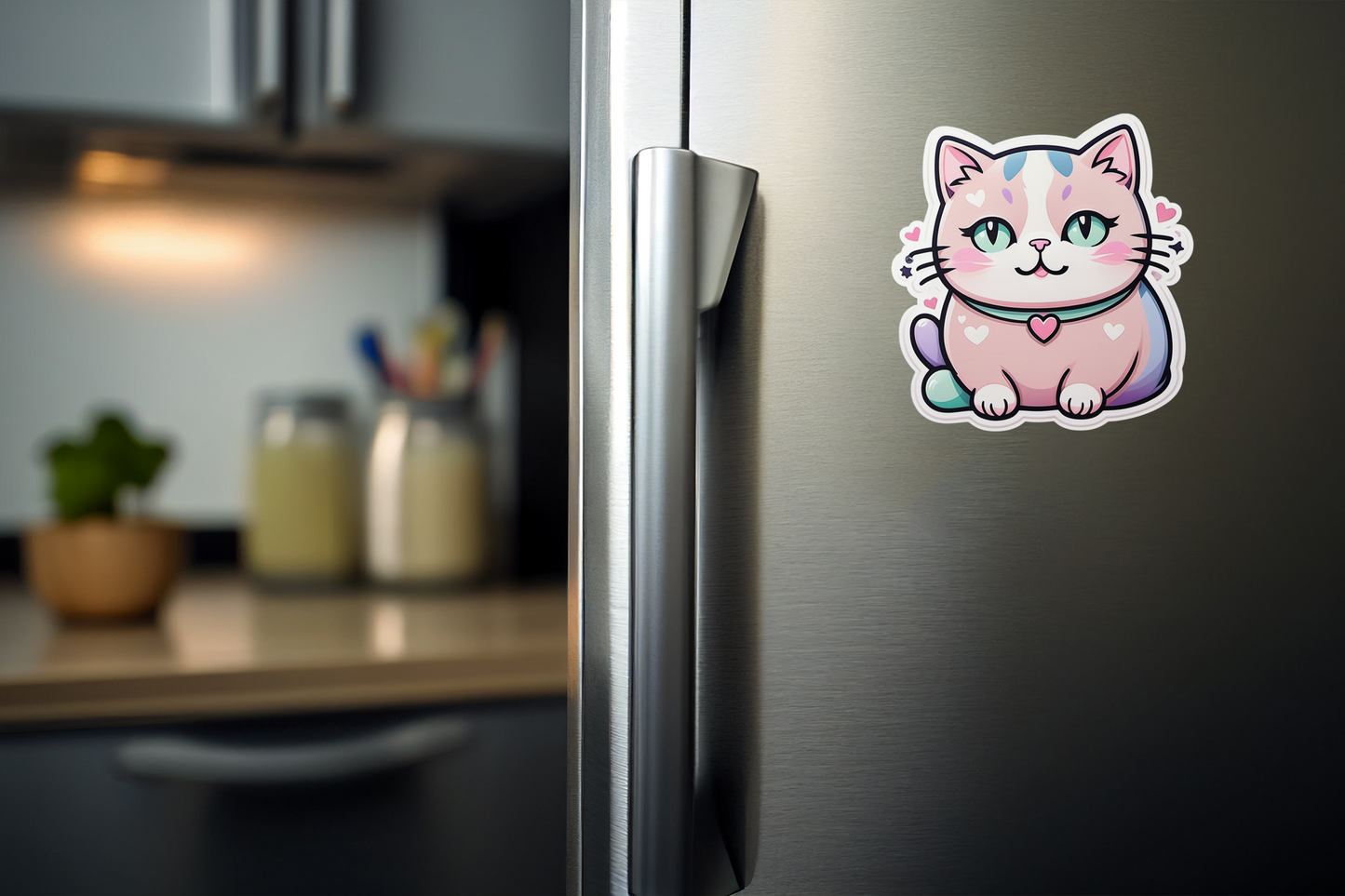 Pastel Dream Kawaii Cat Sticker