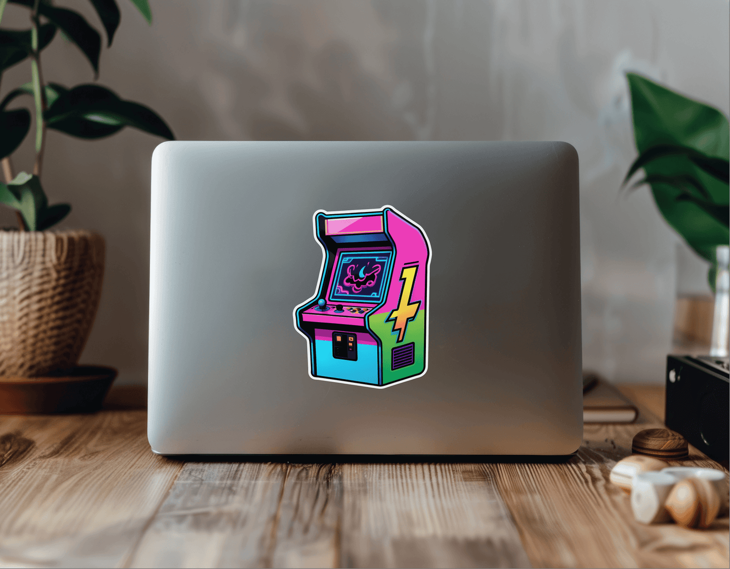 Retro Esports Arcade Vibes Vinyl Sticker