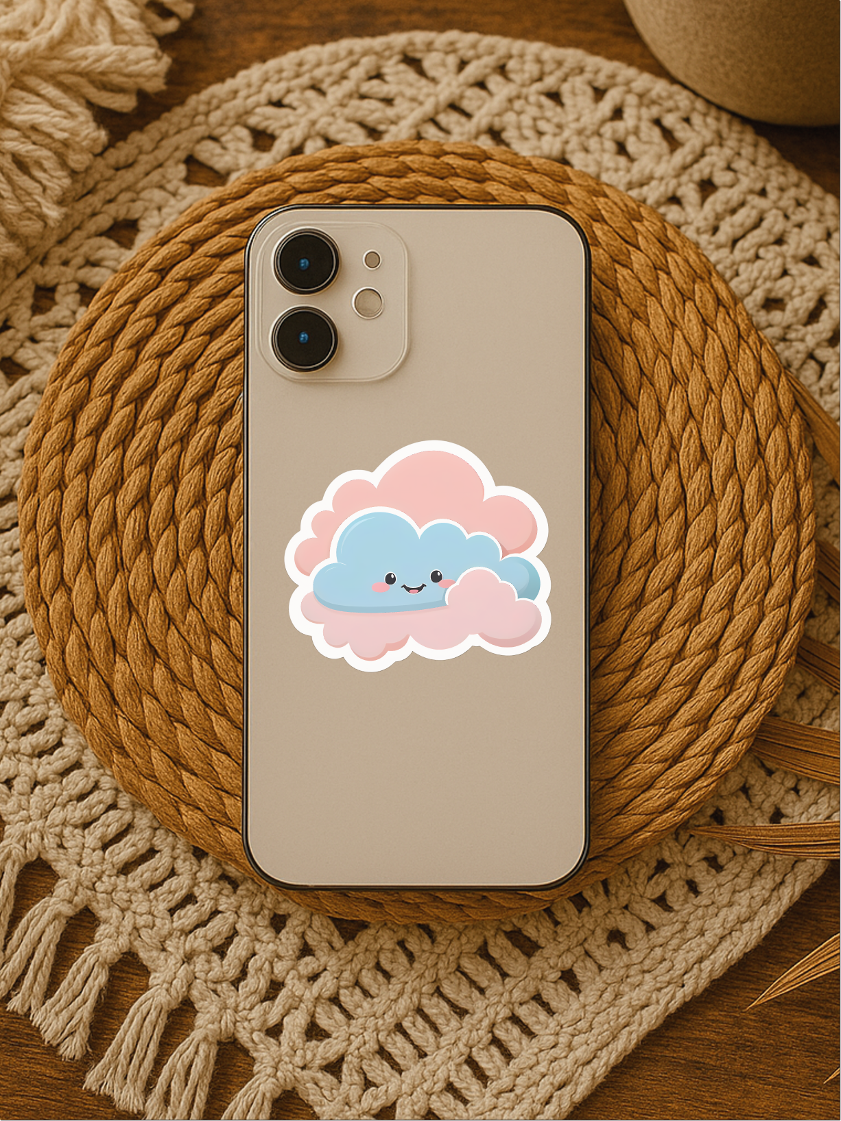 Soothing Anxiety Calm Cloud Sticker