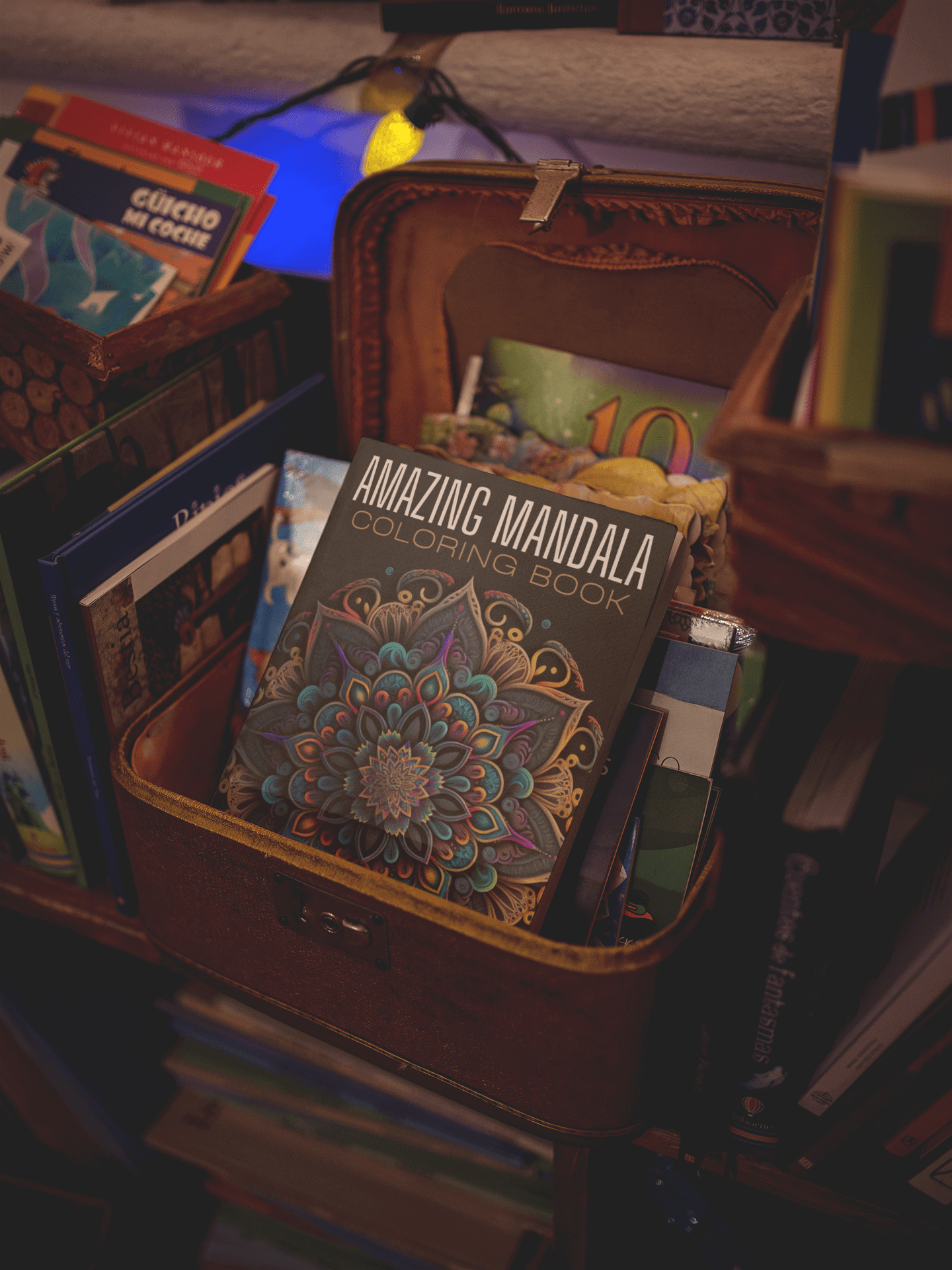 Amazing Mandala Coloring Book - Harris Creative Designs