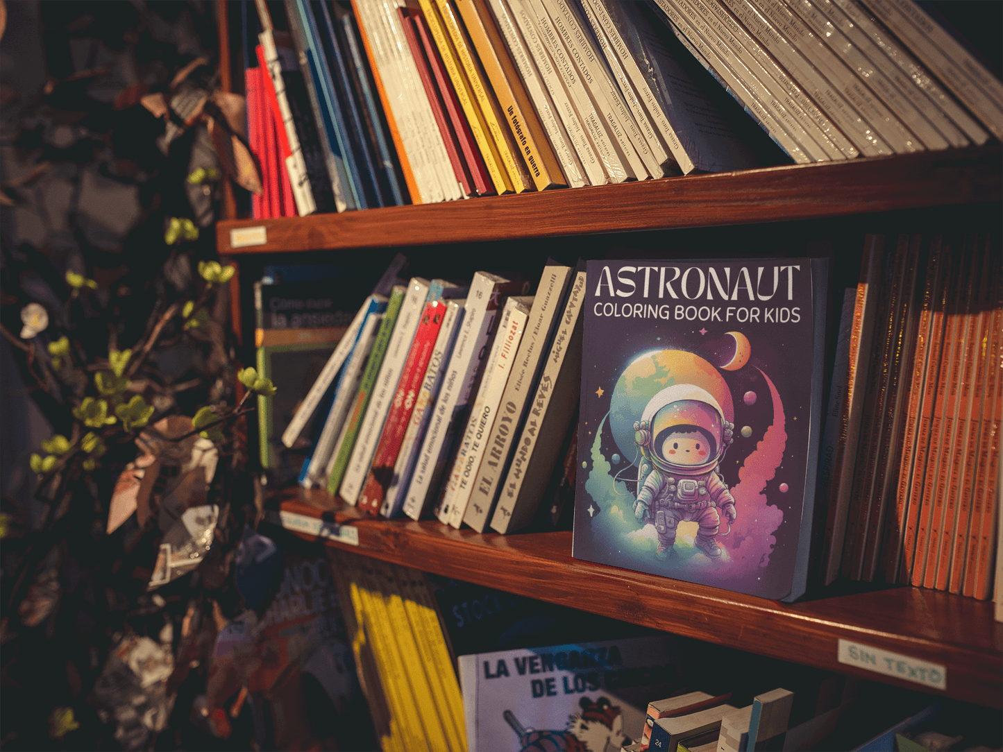 Astronaut Coloring Book for Kids - Harris Creative Designs