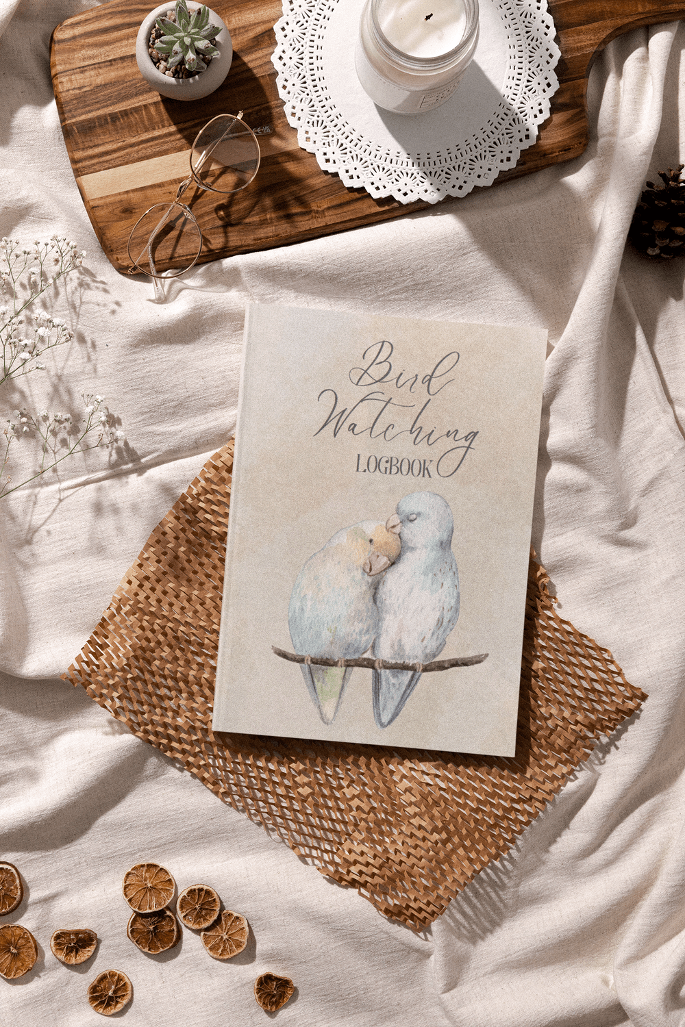 Bird watching Logbook - Harris Creative Designs