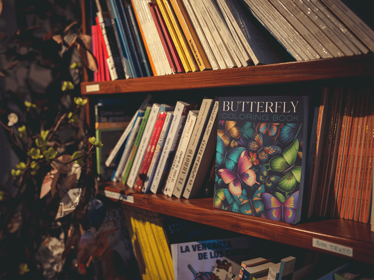 Butterfly Coloring Book - Harris Creative Designs