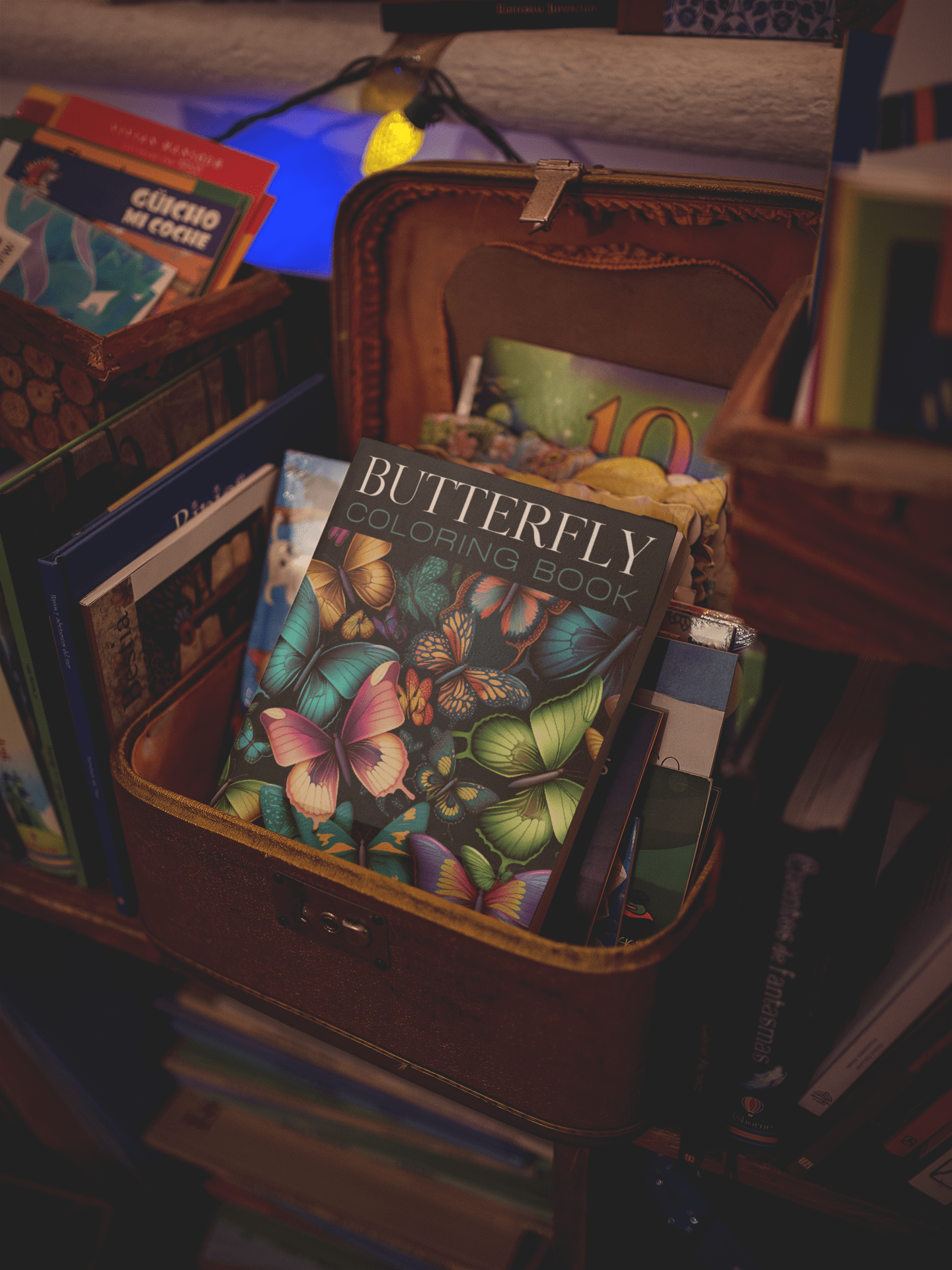 Butterfly Coloring Book - Harris Creative Designs
