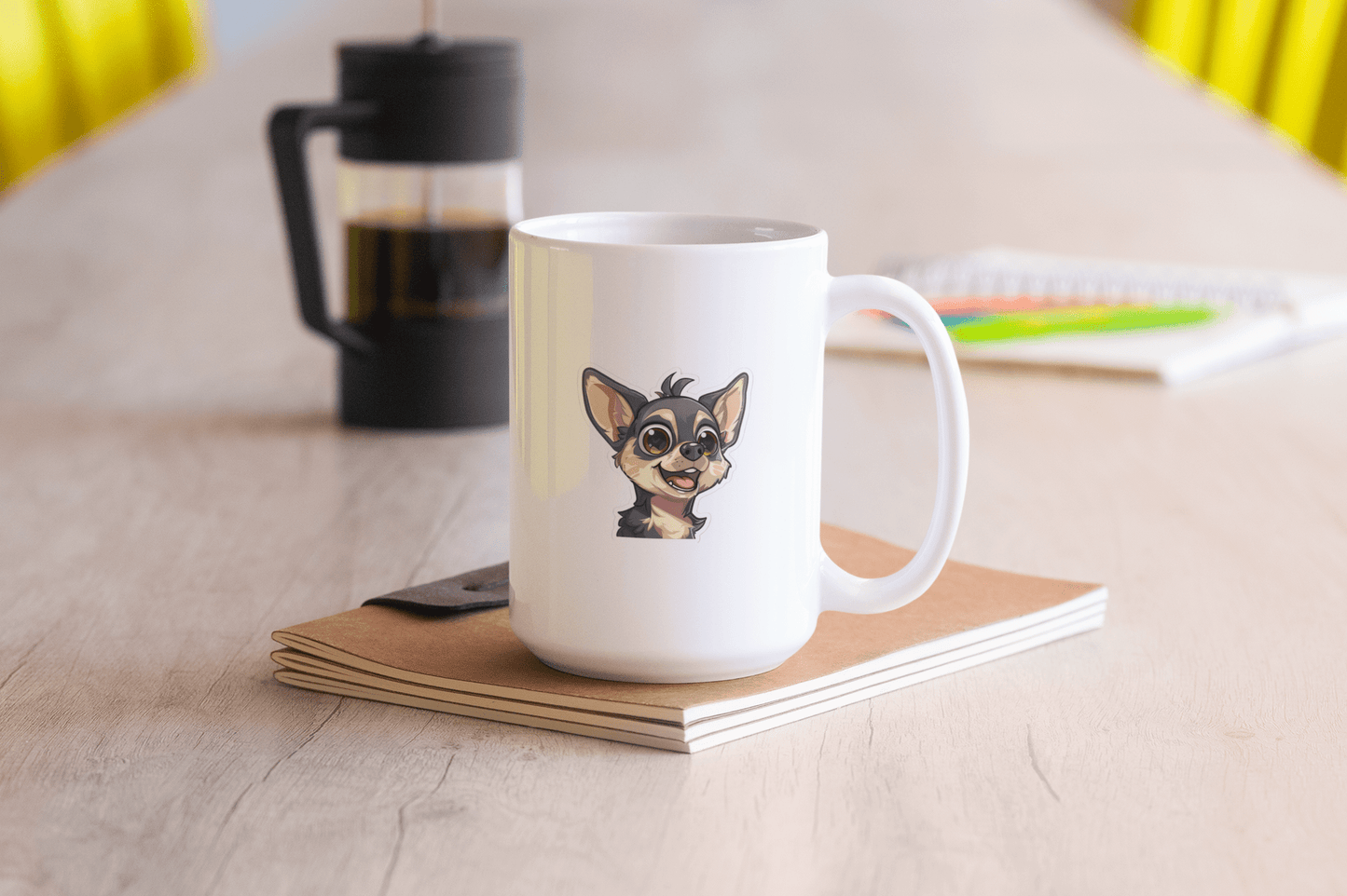 Charming Chihuahua Sticker - Harris Creative Designs