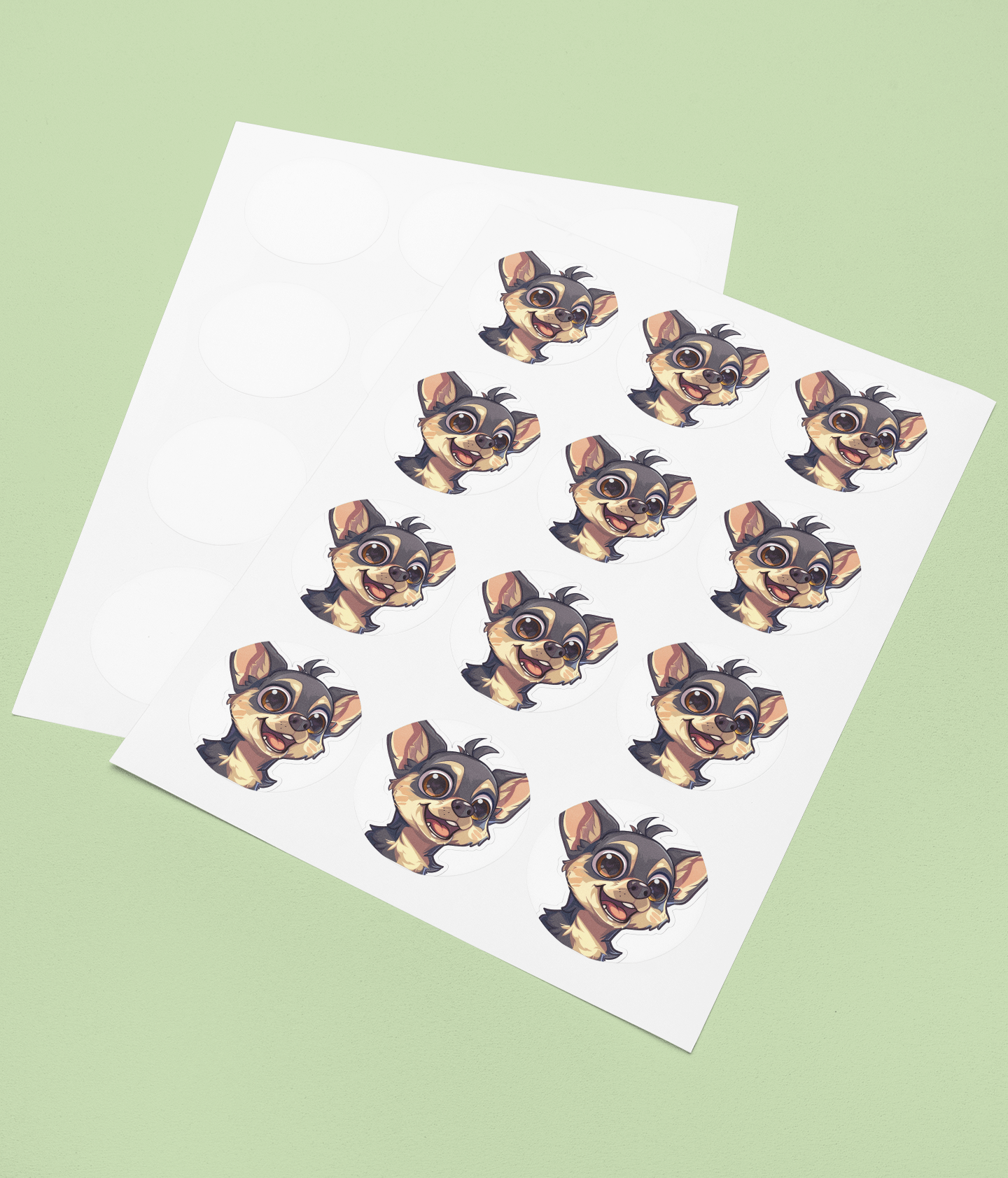 Charming Chihuahua Sticker - Harris Creative Designs