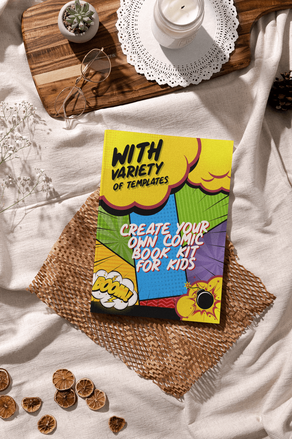 Create your own comic book for kids - Harris Creative Designs