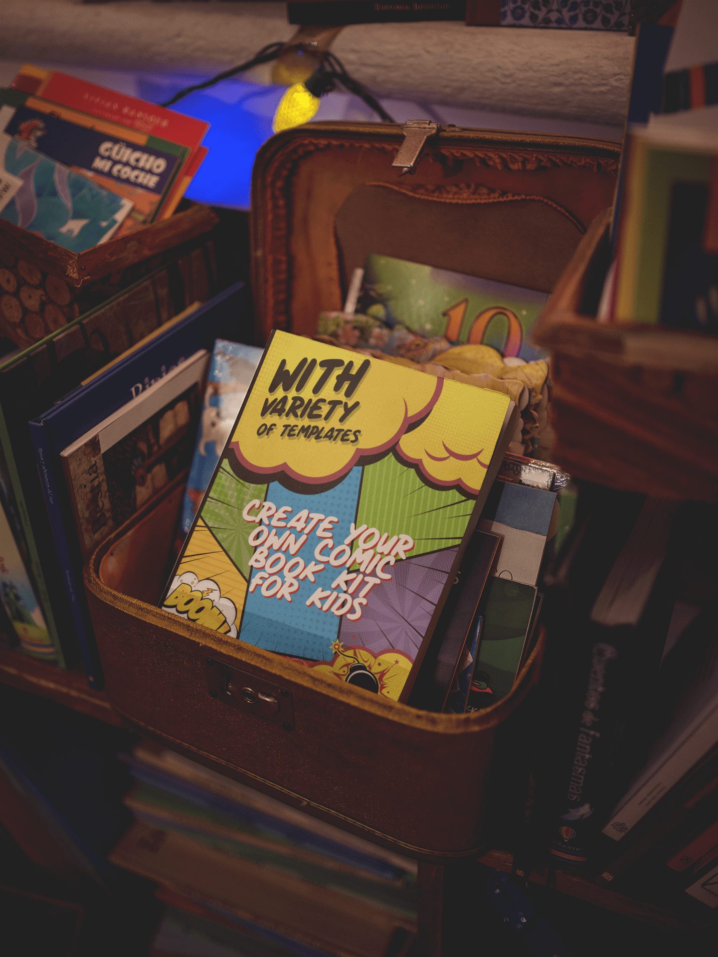 Create your own comic book for kids - Harris Creative Designs