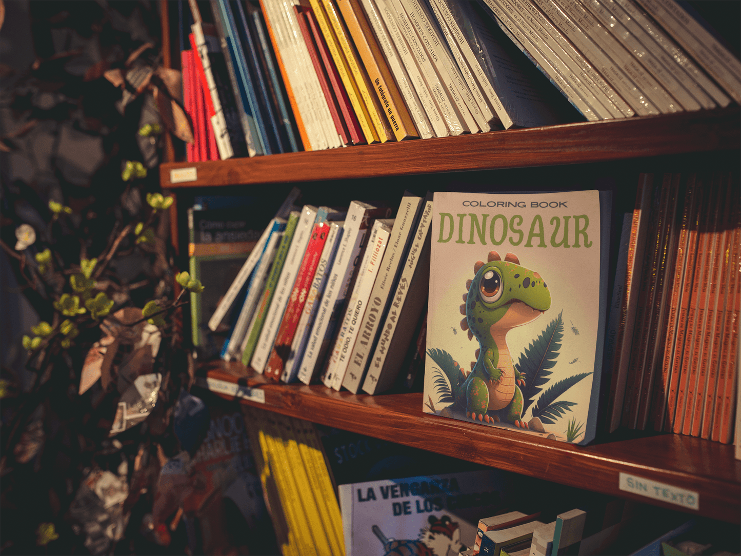 Dinosaur Coloring Book - Harris Creative Designs