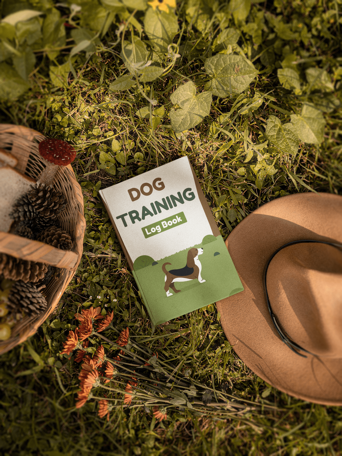 Dog Training Log Book - Harris Creative Designs