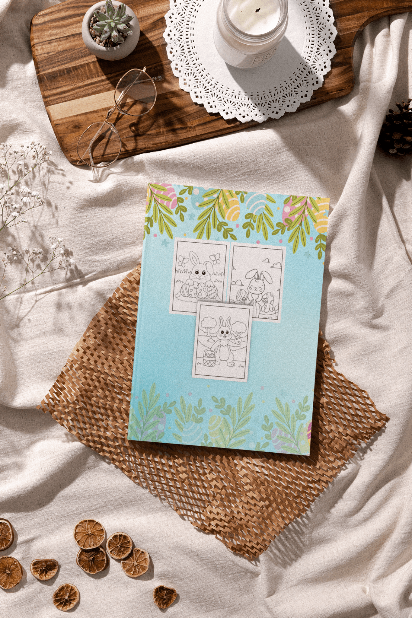 Easter Coloring Book for Kids and Toddlers - Harris Creative Designs