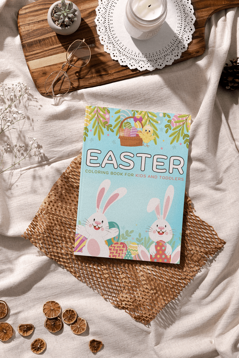 Easter Coloring Book for Kids and Toddlers - Harris Creative Designs