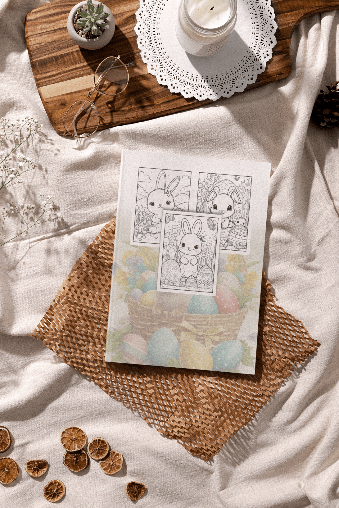 Easter Stress - Relieving Coloring Book for Adults - Harris Creative Designs