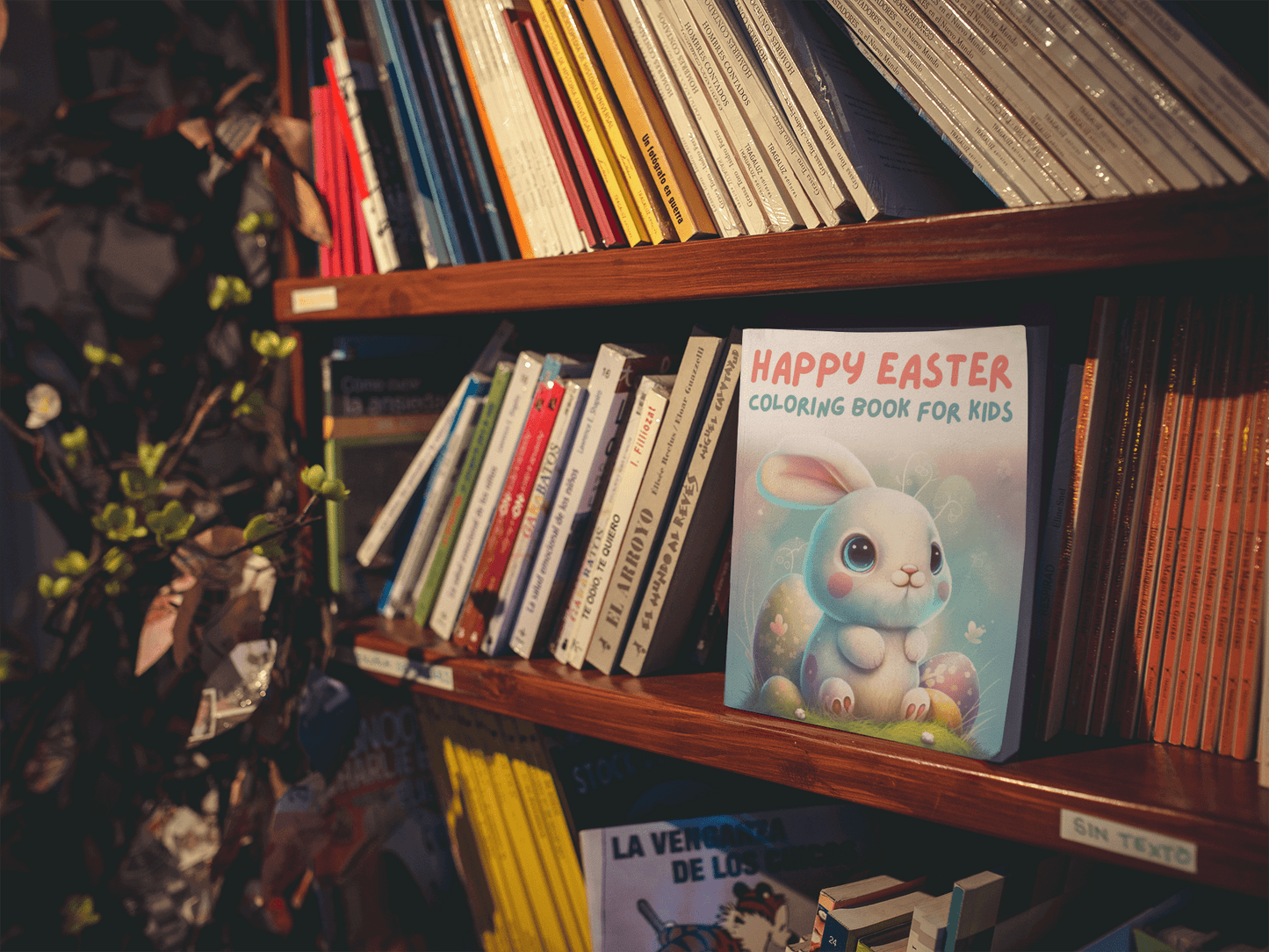 Happy Easter Coloring Book for Kids - Harris Creative Designs