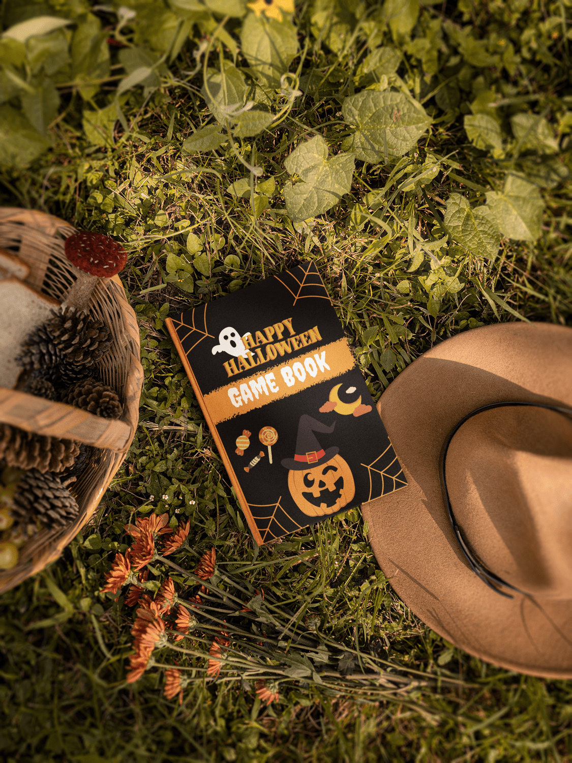 Happy Halloween Game Book - Harris Creative Designs