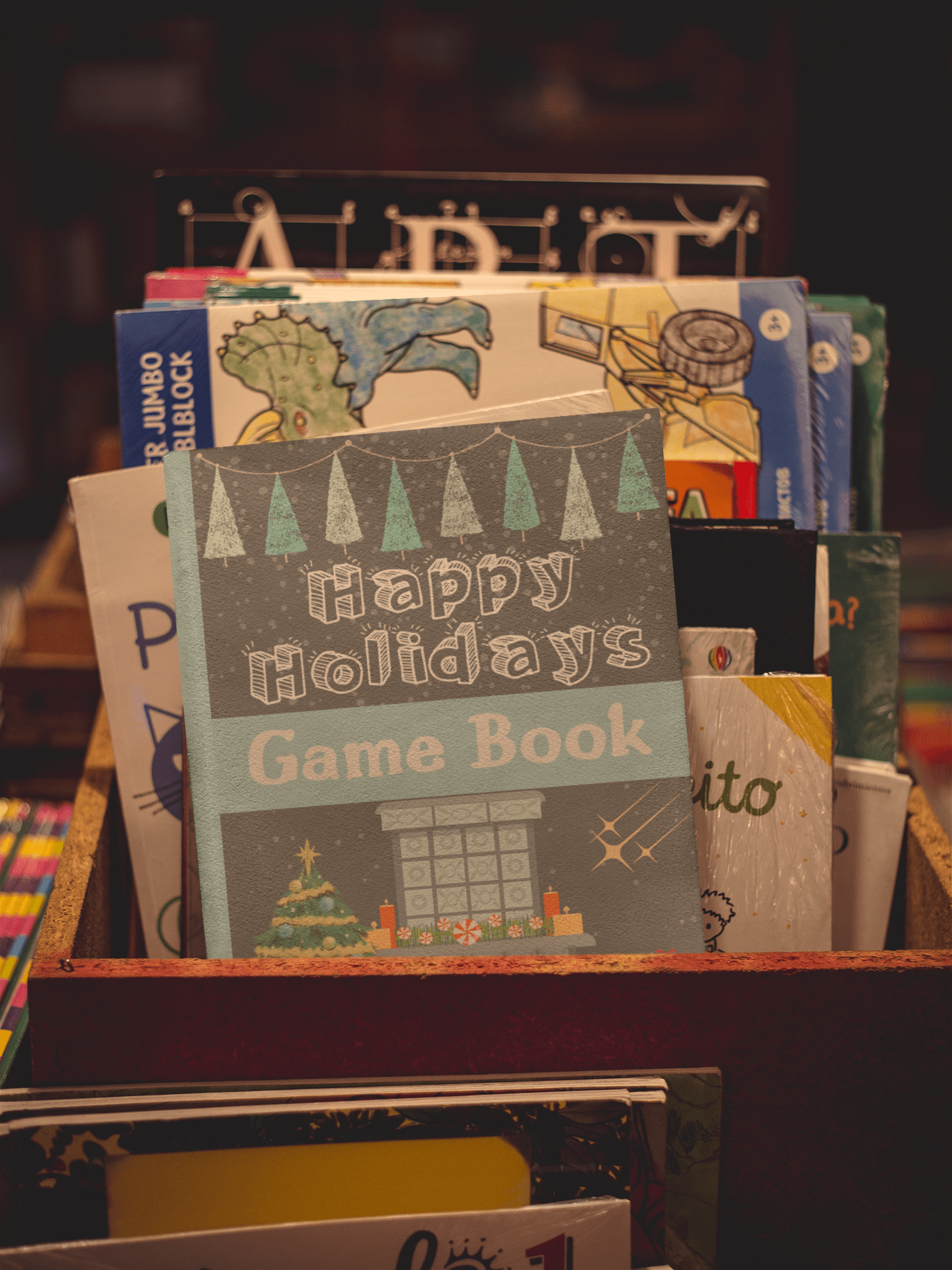 Happy Holidays Game Book - Harris Creative Designs