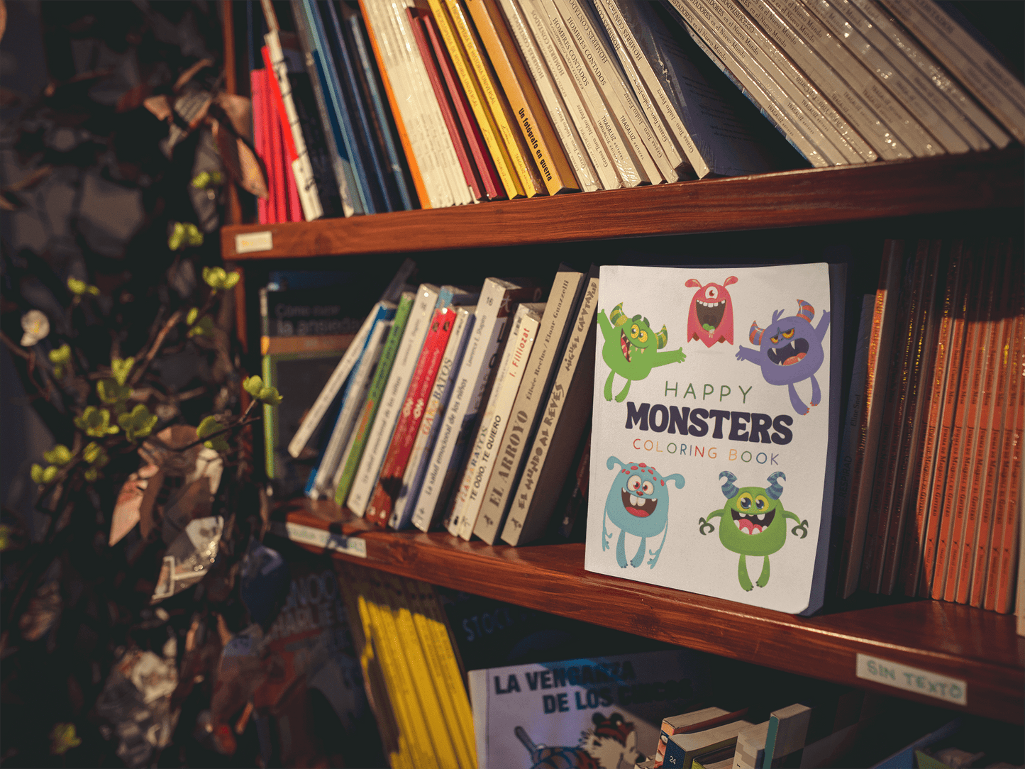 Happy Monsters Coloring Book - Harris Creative Designs