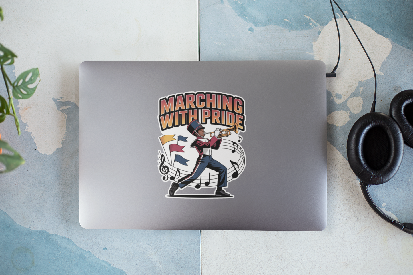 Marching With Pride Sticker