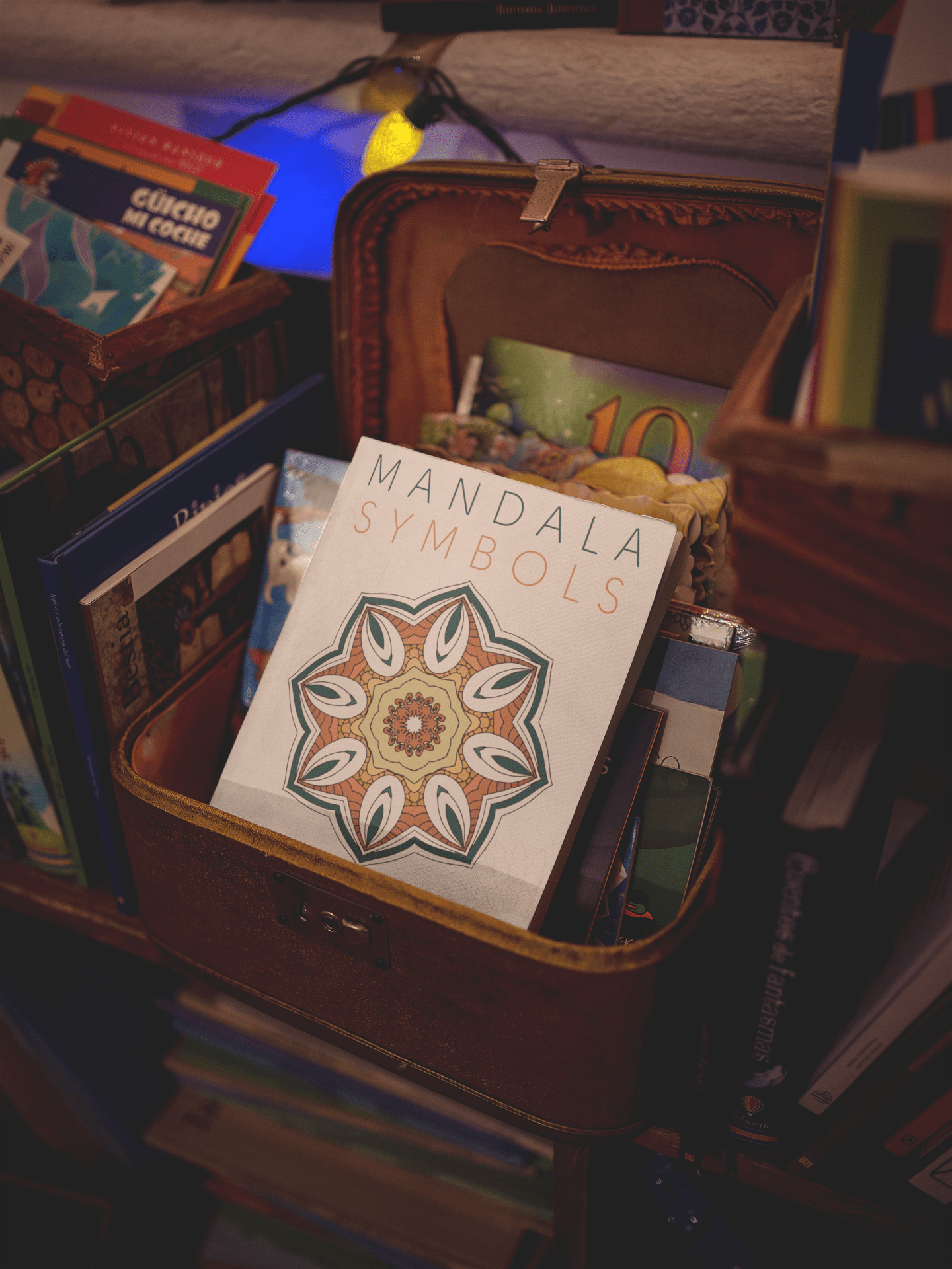 Mandala Symbols Coloring Book for Adults - Harris Creative Designs