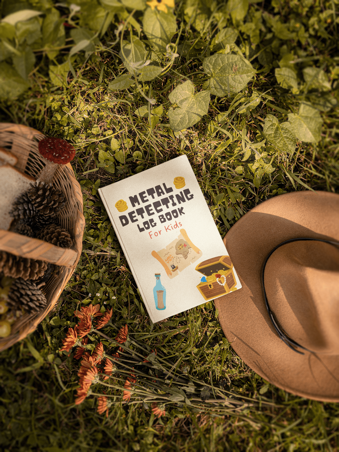 Metal Detecting Log Book For Kids - Harris Creative Designs