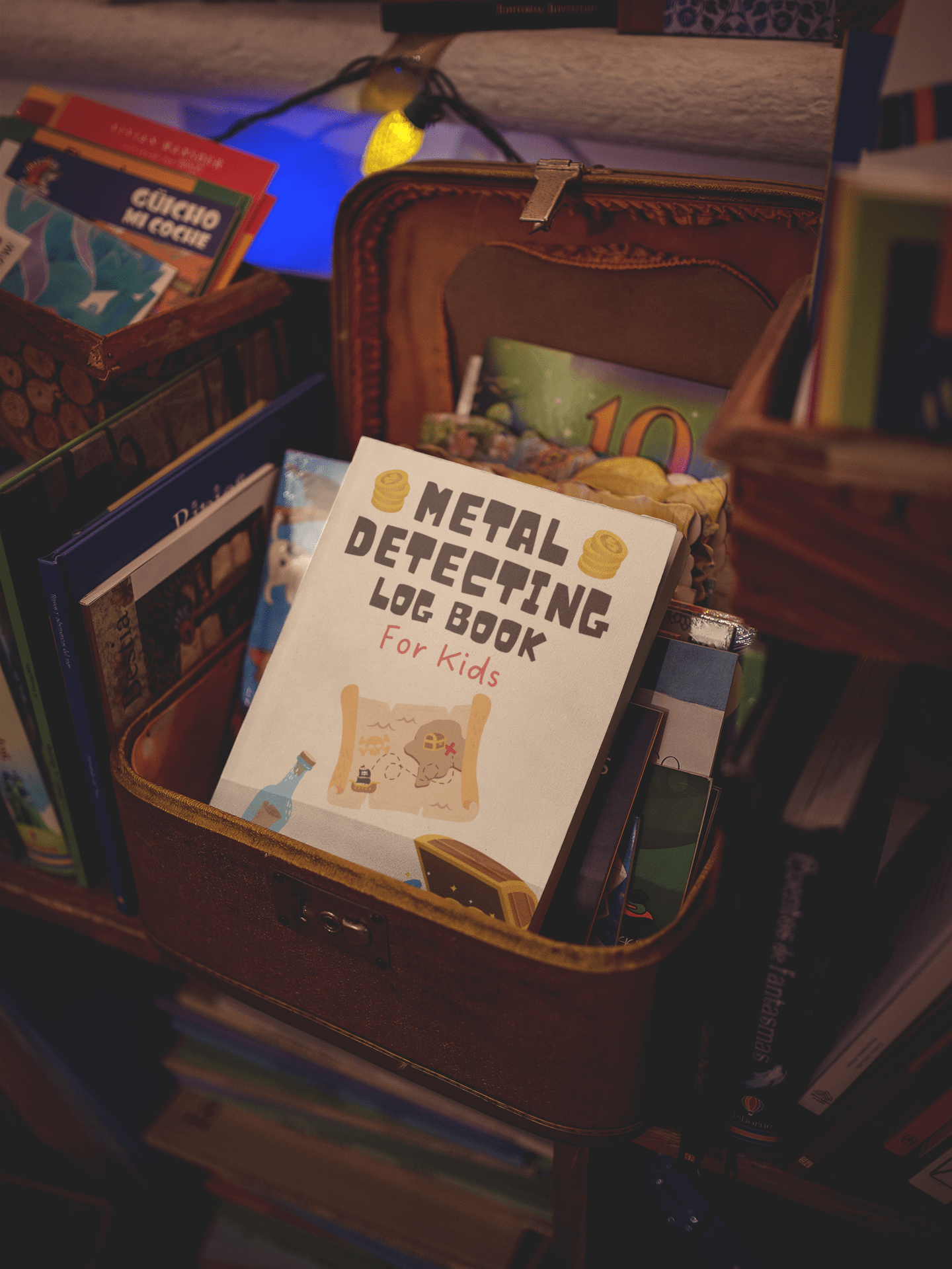 Metal Detecting Log Book For Kids - Harris Creative Designs