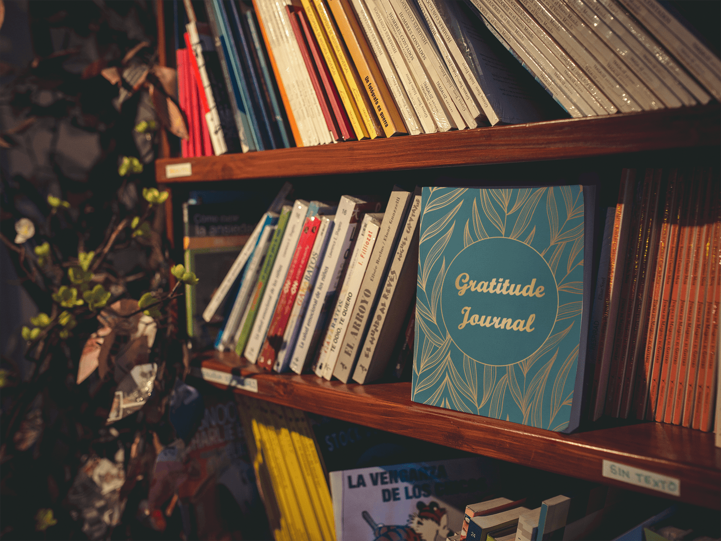 Multi - Colored Floral Gratitude Journal - Harris Creative Designs