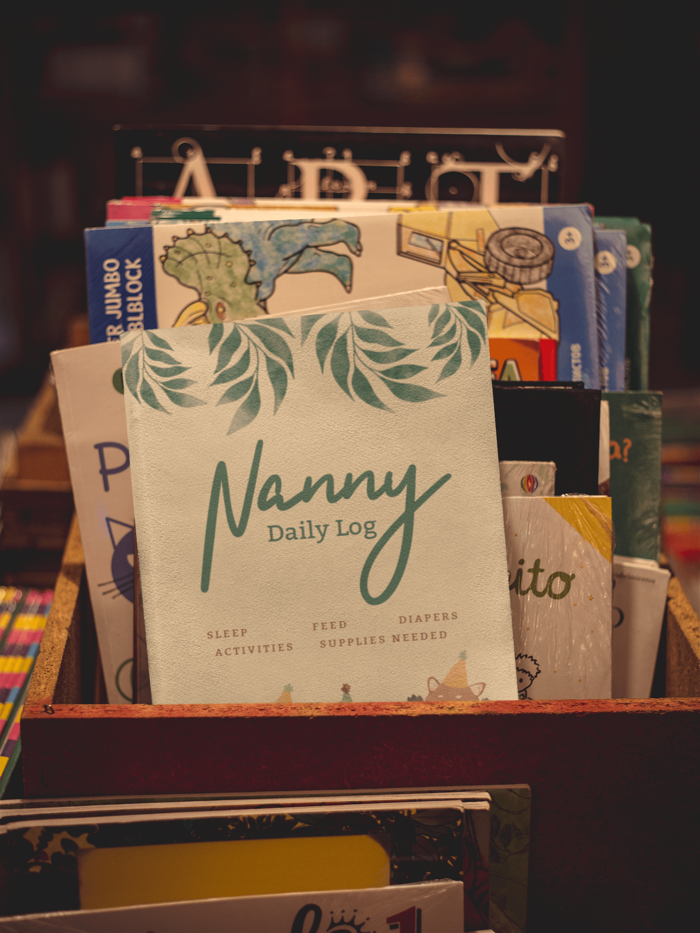 Nanny Daily Log - Harris Creative Designs