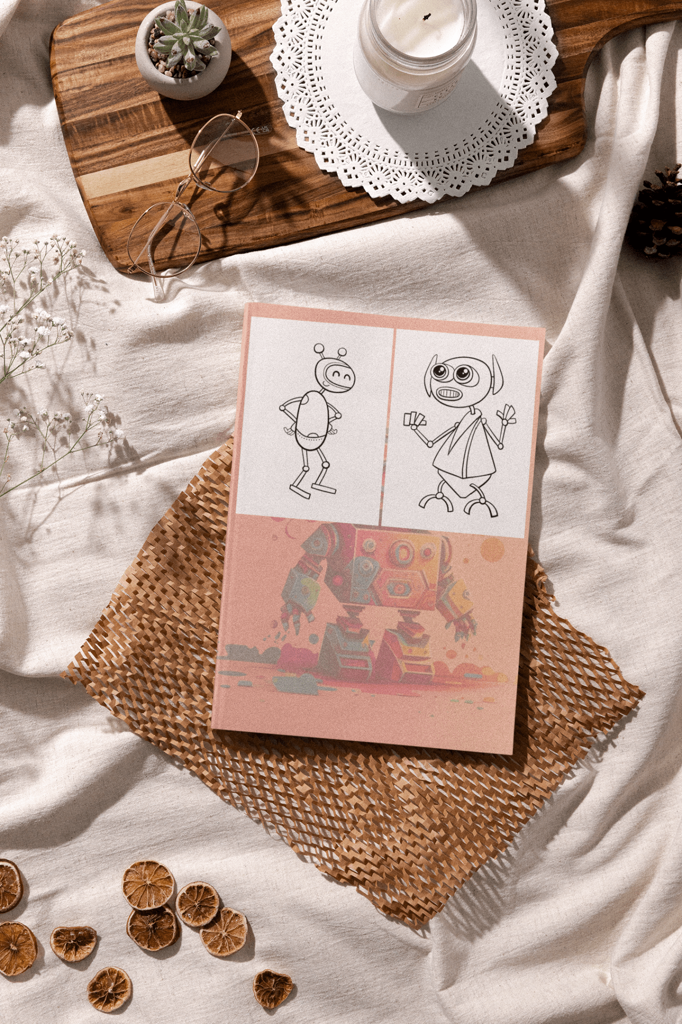 Robot Coloring Book for Kids - Harris Creative Designs