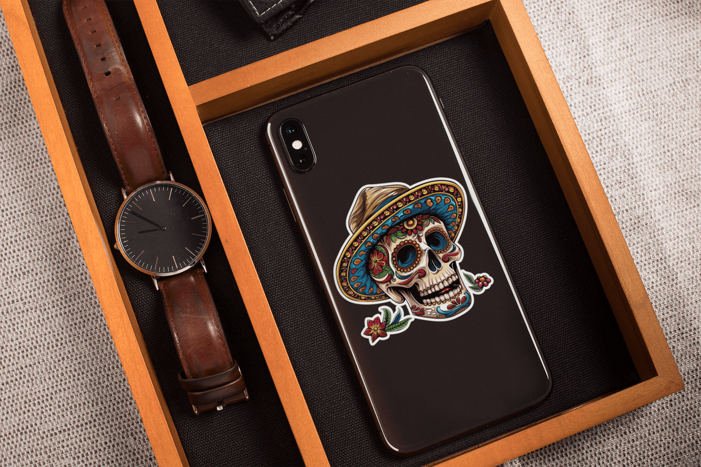 Sombrero Spirit Sticker - Harris Creative Designs