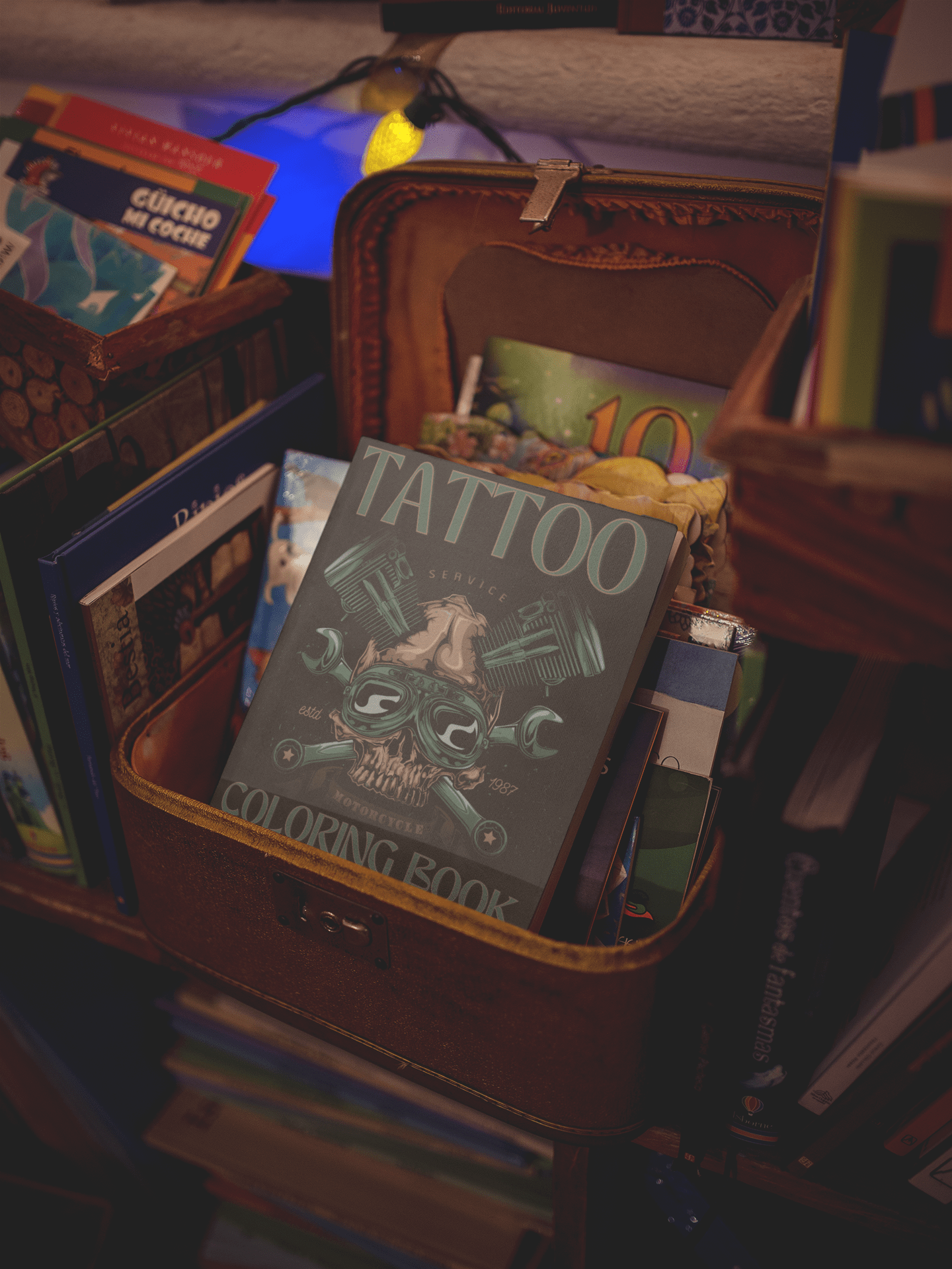 Tattoo Coloring Book for Adults - Harris Creative Designs