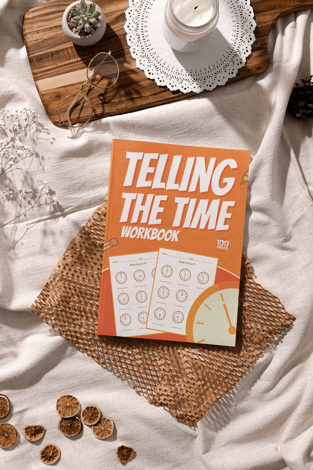 Telling The Time Workbook - Harris Creative Designs