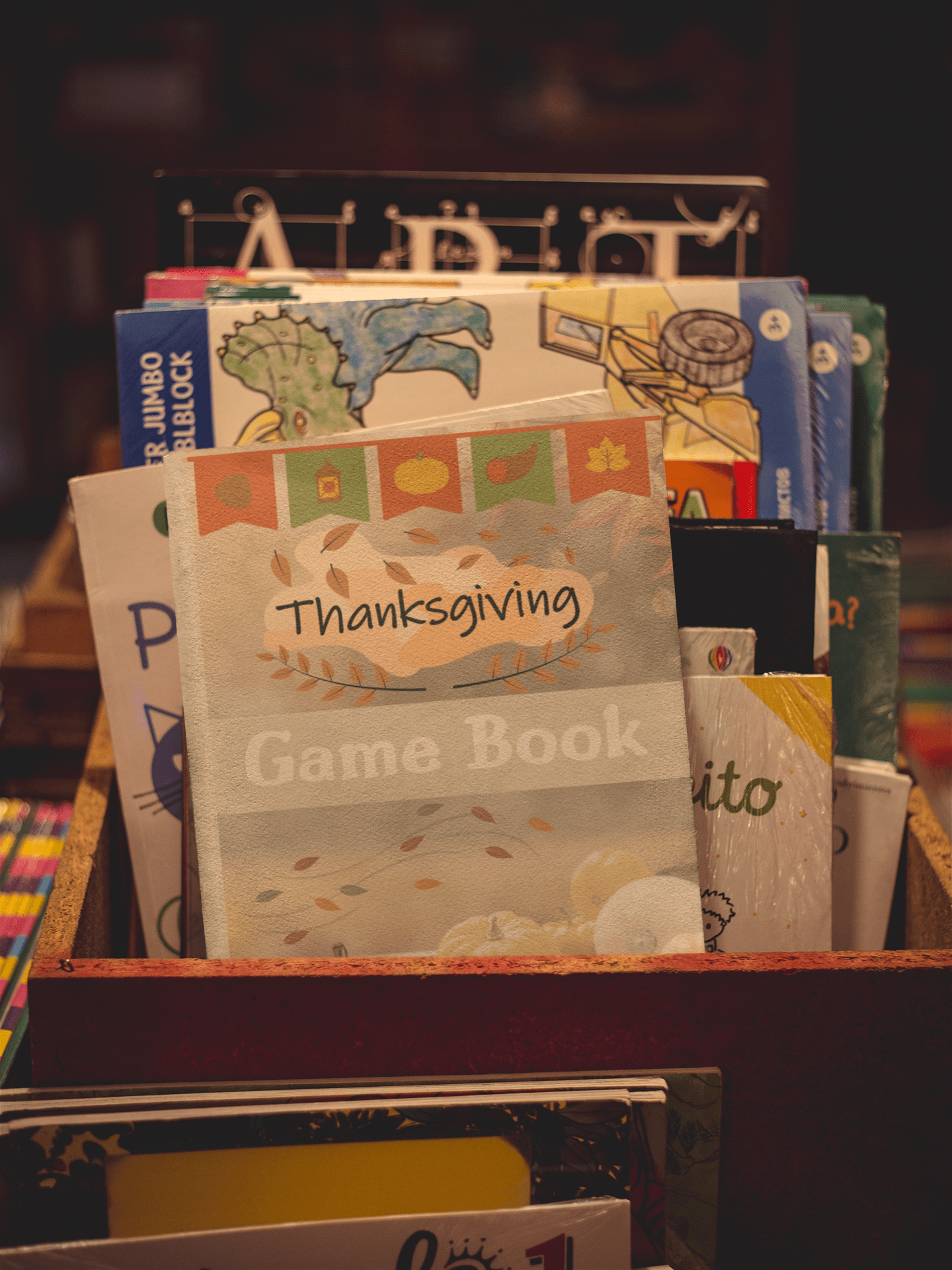Thanksgiving Game Book - Harris Creative Designs