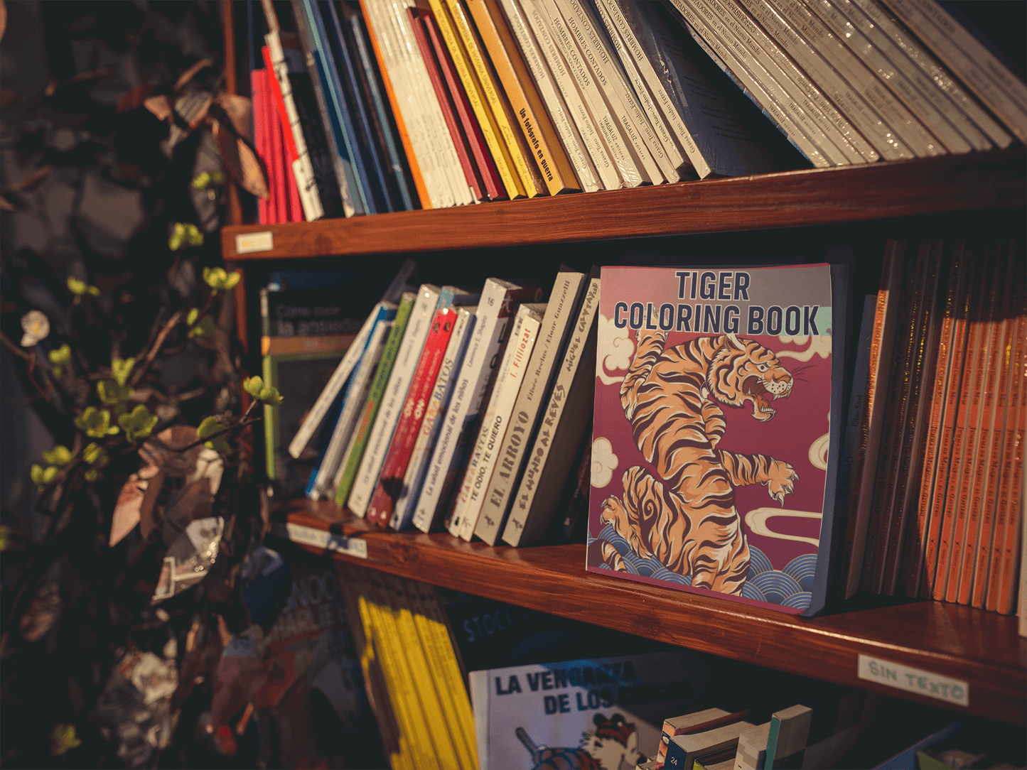 Tiger Coloring Book - Harris Creative Designs