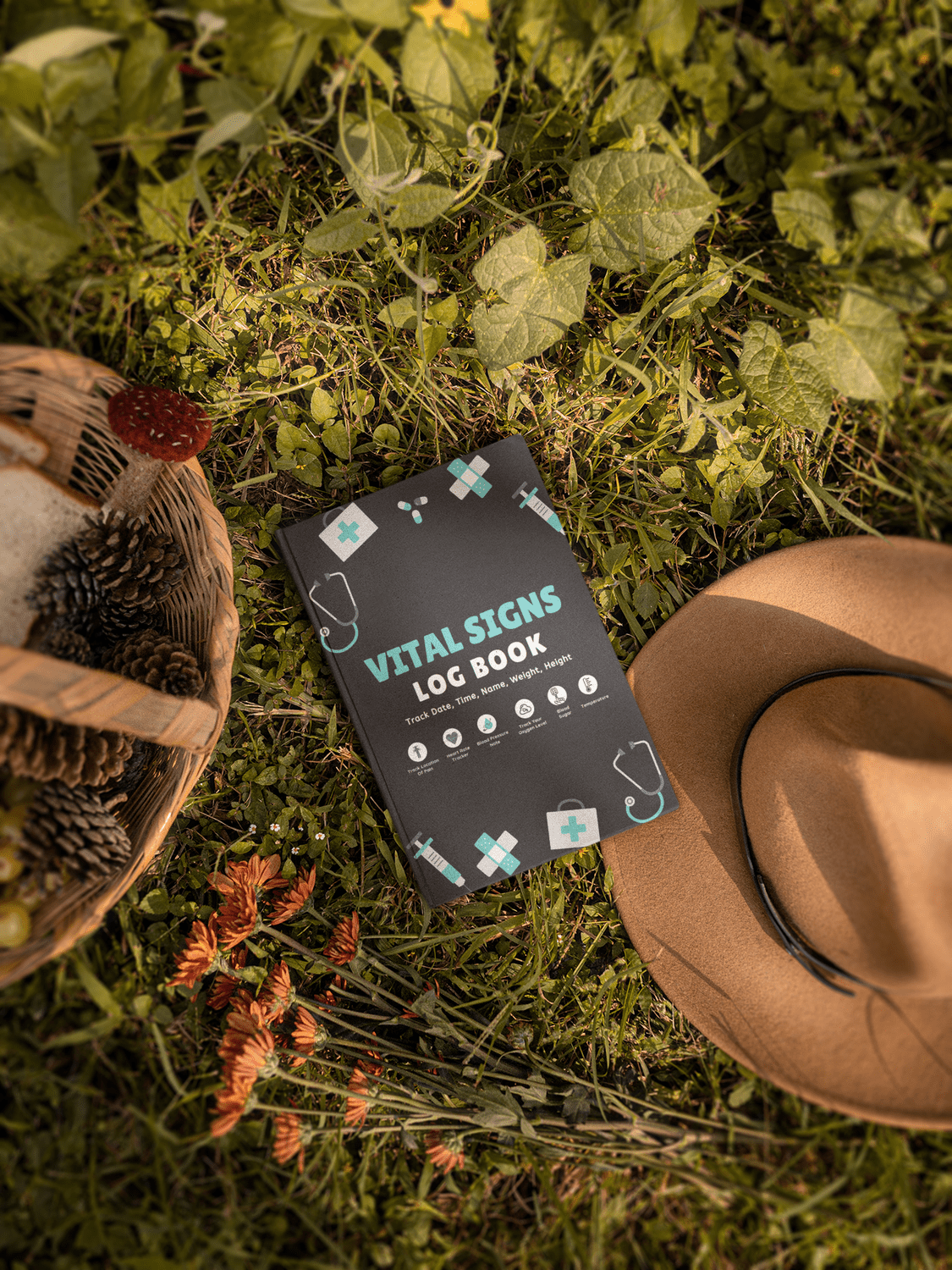 Vital Signs Log Book - Harris Creative Designs