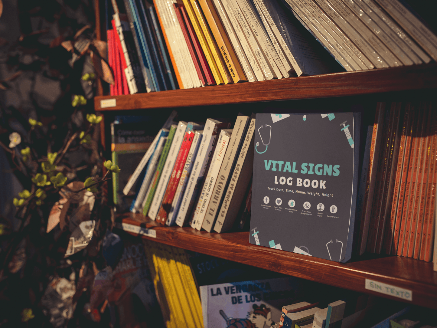 Vital Signs Log Book - Harris Creative Designs