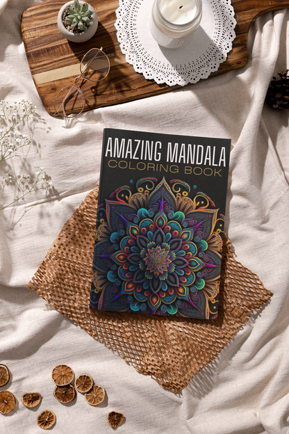 Amazing Mandala Coloring Book