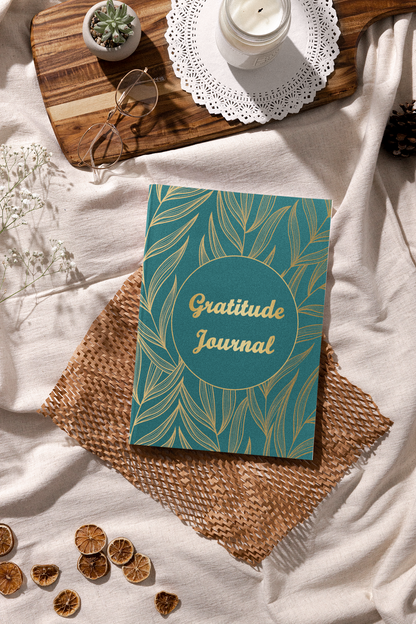 Multi-Colored Floral Gratitude Journal