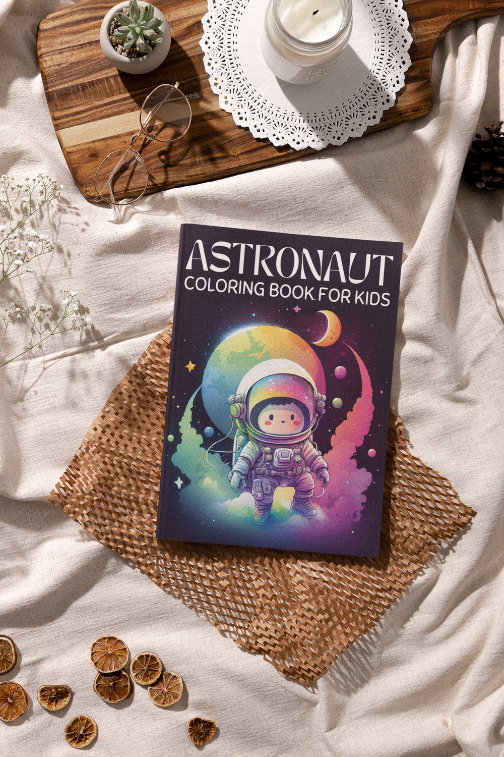 Astronaut Coloring Book for Kids