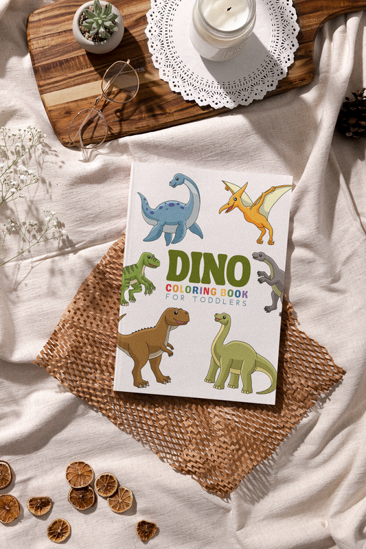 Dino Coloring Book for Toddlers