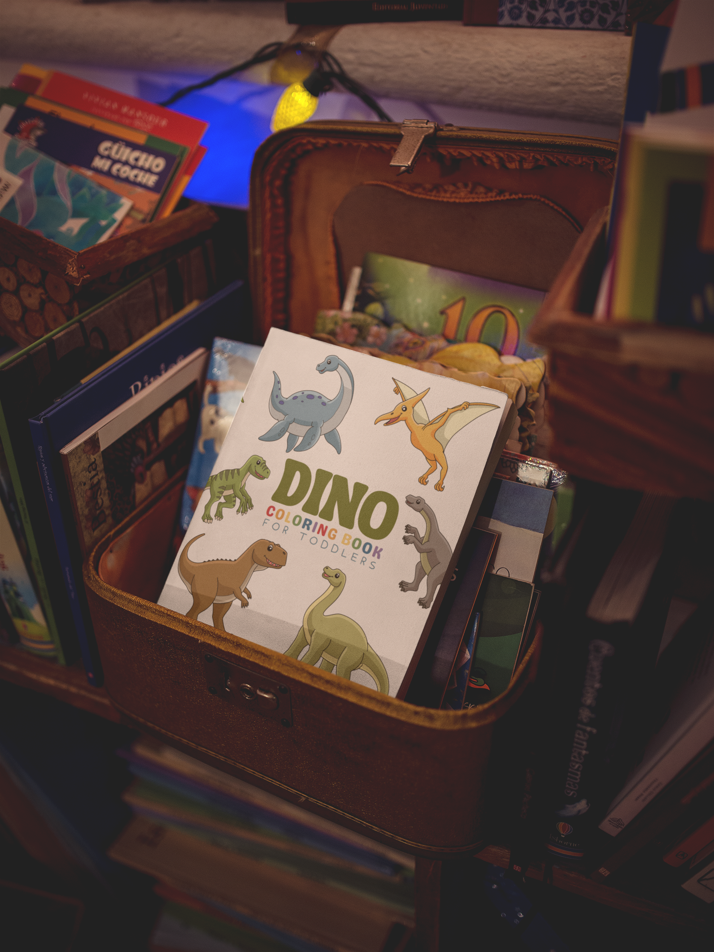 Dino Coloring Book for Toddlers