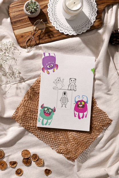 Happy Monsters Coloring Book