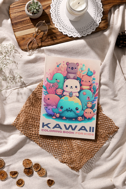 Kawaii Coloring Book