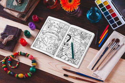 Psychedelic Stoner Coloring Book for Adults