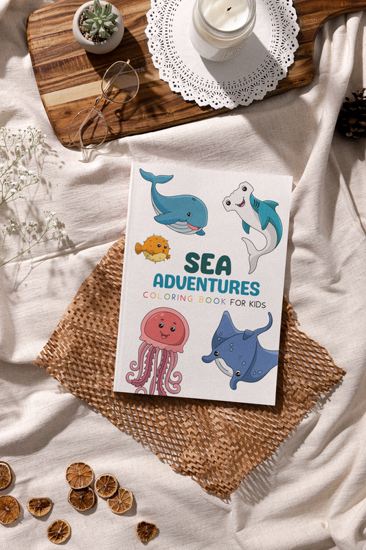 Sea Adventures Coloring Book for Kids