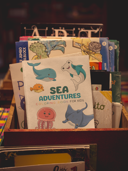 Sea Adventures Coloring Book for Kids