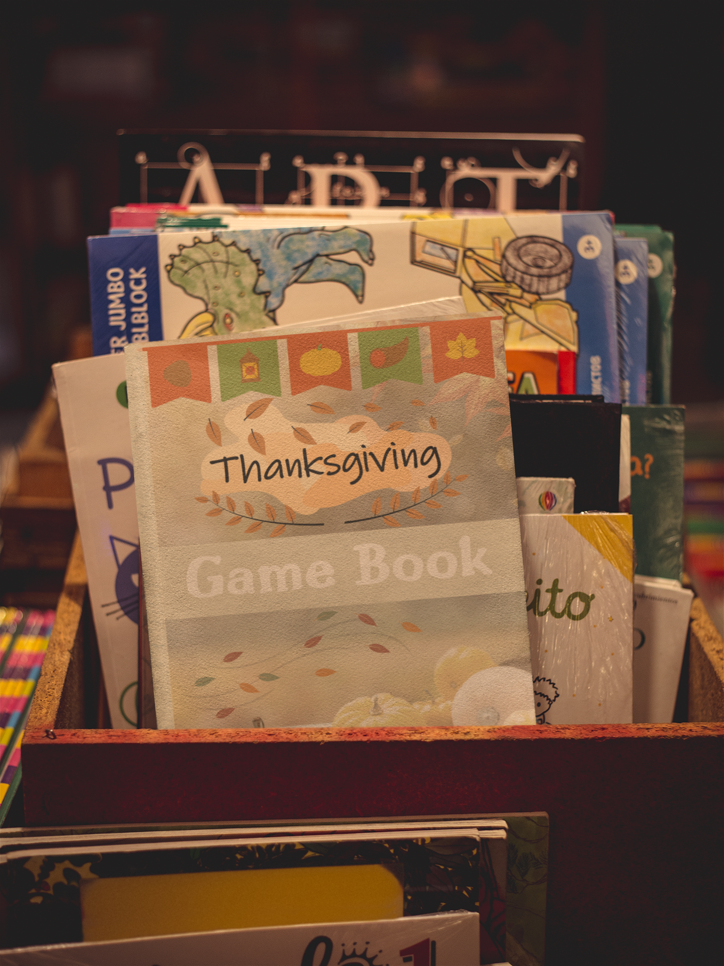 Thanksgiving Game Book